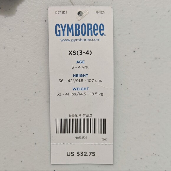 NWT Gymboree Boys Denim Jacket 3T 4T XS  XSmall Kids Trucker Corduroy Jean New - Picture 6 of 7